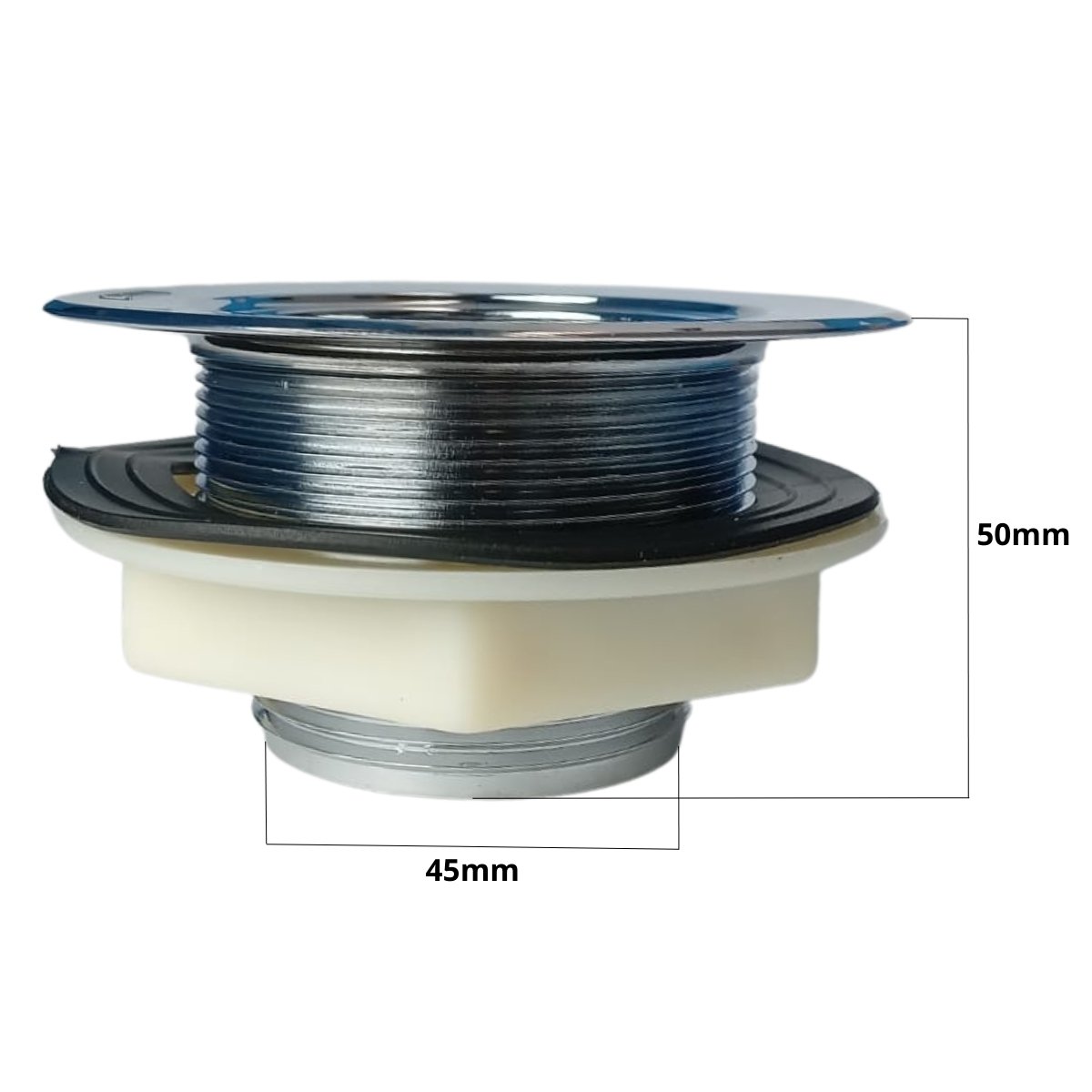 Adaptador para Máquina de Lavar Louça + Mangueira + Válvula Americana + Abraçadeira 1" + Fita Veda R - 4