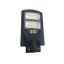 Ver imagem 1 de Luminária Pública Solar 2 Modulos 100w 6000k Preta-mayler