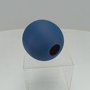 Ver imagem 3 de Vaso Decorativo de Cerâmica Azul 11x12x12cm Enfeite Sala Mesa Estante Aparador