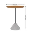 Ver imagem 2 de Mesa Lateral Stone Grande Nature 401811