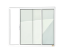 Ver imagem 1 de Janela Alumínio Confort 2F.80 x 80 V.Liso Branco Brimak