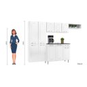 Ver imagem 4 de Cozinha Compacta 4 Peças Balcão com Tampo Novitá Smart Telasul