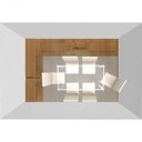 Ver imagem 7 de Conjunto Sala de Jantar Aço Mesa Tampo de Vidro Olivia 6 Cadeiras Deise Yescasa