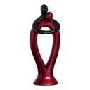 Ver imagem 1 de Estatueta Enfeite Estatua Casal Estilizado Rubi E Preto