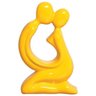 Estatua Estátueta Cerâmica Enfeite Escultura Casal Carinho - 1