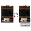 Ver imagem 6 de Painel para TV até 46 Polegadas Extensível 1 Porta com Espelho Maringá Premium Caemmun