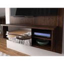 Ver imagem 4 de Painel para TV até 46 Polegadas Extensível 1 Porta com Espelho Maringá Premium Caemmun