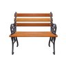 Conjunto de Banco Francês de Madeira para Praça ou Jardim - 3