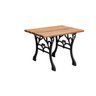 Conjunto de Banco Francês de Madeira para Praça ou Jardim - 4