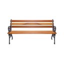 Ver imagem 2 de Conjunto de Banco Francês de Madeira para Praça ou Jardim