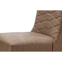 Ver imagem 5 de Sala de Jantar Completa Maldivas C/ Tampo Madeirado Canto Curvo 90x90cm e 4 Cadeiras Dafne Naturale