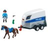 Playmobil - City Action - Trailer Da Polícia Com Cavalo - 6875 - Sunny - 2