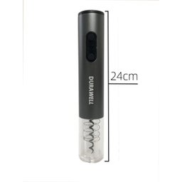Abridor De Vinho Saca Rolha Automático Elétrico A Pilha: Preto - 3