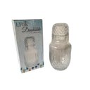 Ver imagem 2 de Moringa Vidro Transparente Lapidado 500ml com Copo Lyor