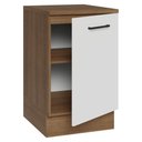Ver imagem 6 de Balcão de Cozinha 50cm 1 Porta Rustic/branco Agata Madesa