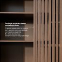 Ver imagem 6 de Kit Guarda Roupas 4 Portas com LED e Cômoda Seringal CabeCasa MadeiraOriginals