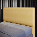 Ver imagem 1 de Cabeceira Box Queen 160cm com Tachas Vicenza L02 Couríssimo Casco Fendi - Lyam Decor