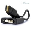 Ver imagem 2 de Cabo Dvi Conversor Displayport Macho X Dvi-Fêmea Inversor