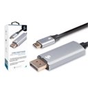 Ver imagem 1 de Cabo Adaptador Usb Type-C x Displayport Macho Alta Resolução conversor