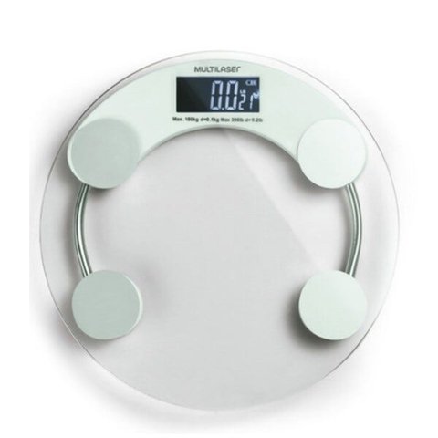 Balança Digital Eat Smart para até 180Kg Multilaser Balansa pesar