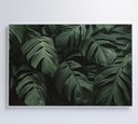 Ver imagem 1 de Quadro Folhas - 90x60 Cm - Tecido Canvas
