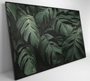 Ver imagem 4 de Quadro Folhas - 90x60 Cm - Tecido Canvas