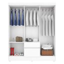 Ver imagem 5 de Guarda Roupa Casal Flash Ii 6 Portas + 2 Gavetas - Demóbile:branco/rosa Flex