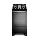 Ver imagem 1 de Fogão 4 Bocas Forno 72,6l Electrolux Efficient Preto – Bivolt - Fe4gp