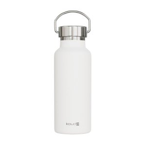 Garrafa Térmica Kouda 500ml Branca Classic Powder Coating