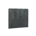 Ver imagem 1 de Painel de Cama Box Estofada Solteiro Clean Plus Suede Cinza - Simbal