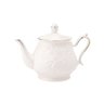 Cj para Chá de Porcelana New Bone China Branca C/filete Dourado Scarlet 14 Peças L'hermitage - 2