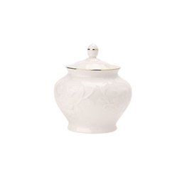 Cj para Chá de Porcelana New Bone China Branca C/filete Dourado Scarlet 14 Peças L'hermitage - 3