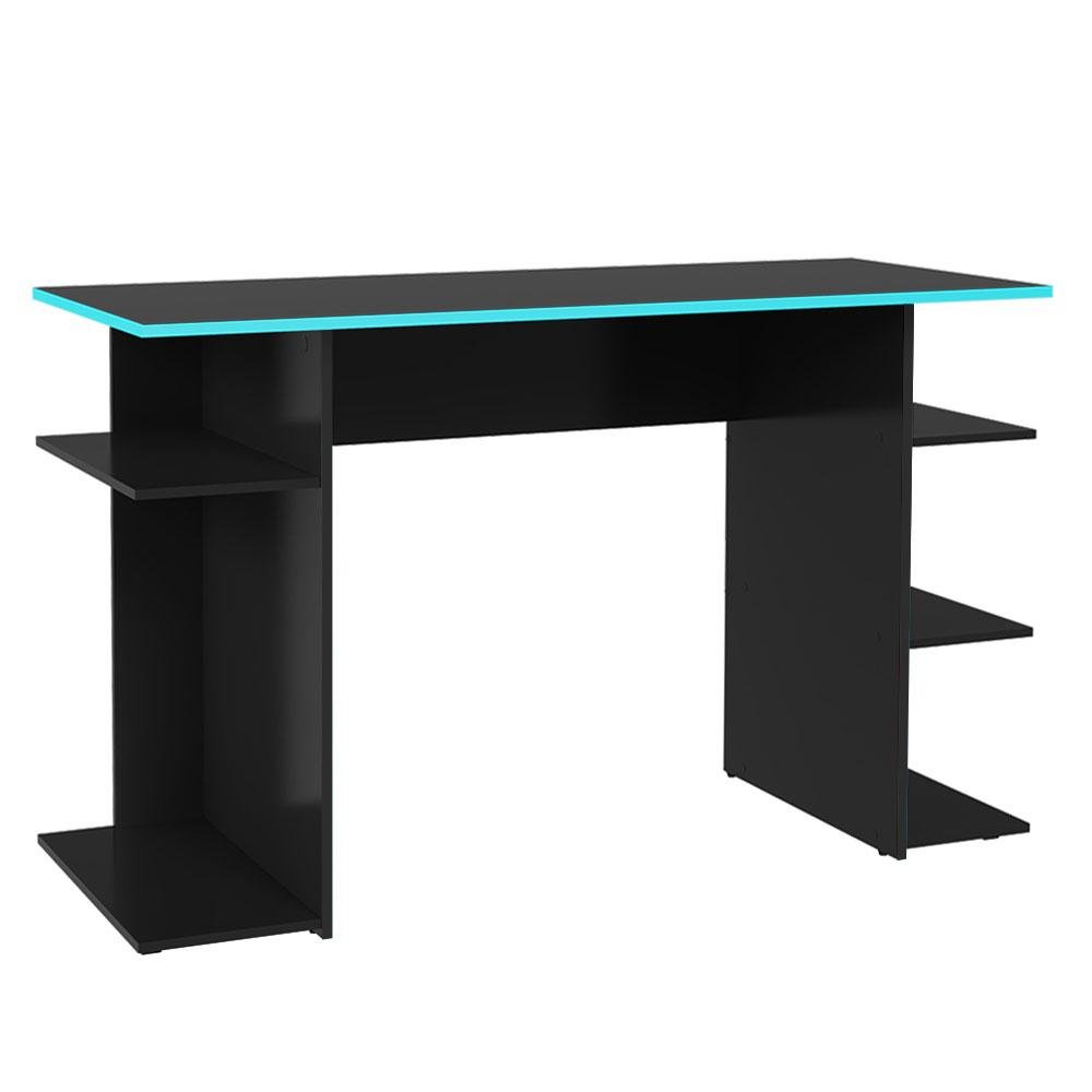 Escrivaninha Mesa para Computador Gamer Preto/azul 9424 Madesa - 5