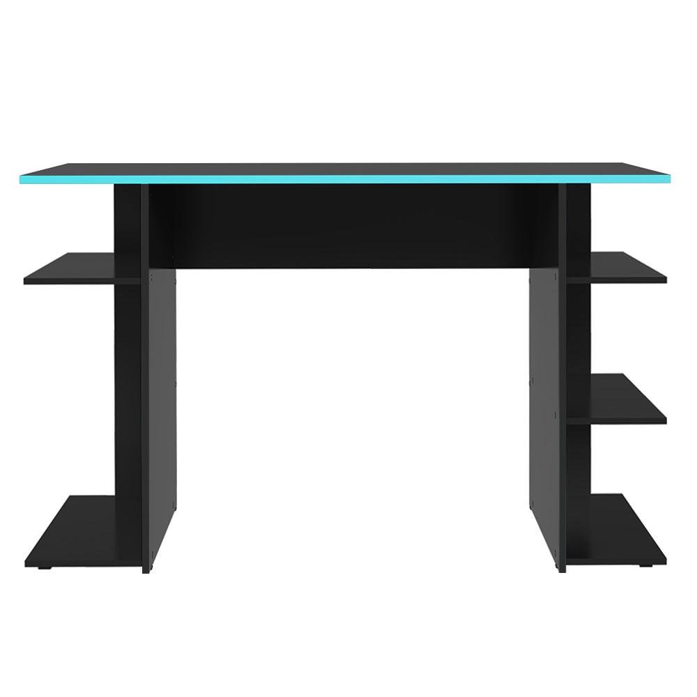 Escrivaninha Mesa para Computador Gamer Preto/azul 9424 Madesa - 4