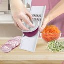 Ver imagem 6 de Kit 2 Cortador Ralador de Legumes Fios Finos Macarrão de Abobrinha Julienne