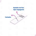 Ver imagem 3 de Kit 2 Cortador Ralador de Legumes Fios Finos Macarrão de Abobrinha Julienne