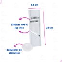 Ver imagem 2 de Kit 2 Cortador Ralador de Legumes Fios Finos Macarrão de Abobrinha Julienne