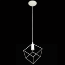 Ver imagem 1 de Pendente Aramado Cubo Branco Sala Quarto Cozinha Banheiro