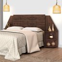 Ver imagem 1 de Cabeceira Queen com 2 Mesas de Apoio Bréscia Conquista Móveis