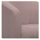 Ver imagem 6 de Kit 2 Poltronas Luiza Palito Mel Suede Rosê - Amarena Móveis