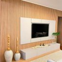 Ver imagem 2 de Painel Ripado Wpc Interno Low Cor: Freijó Kit 5 Und - 2,90m X 15cm, 0,43m²