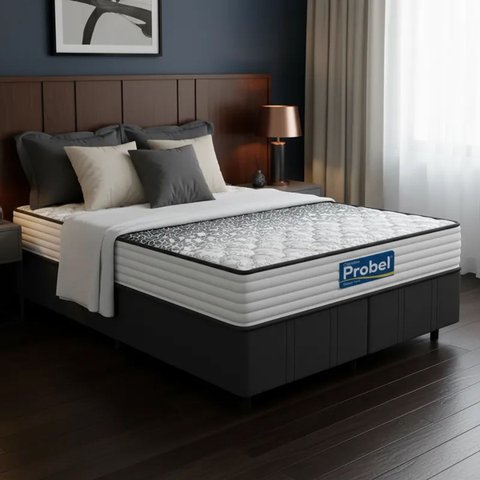 Cama Box com Colchão de Molas Ensacadas Double Face Essence Probel Queen 158cm