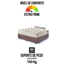 Ver mais imagens de Base Box Baú Casal 138x188 Suede com Colchão Audaz Molas Ensacadas