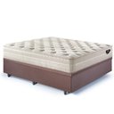Ver imagem 4 de Base Box Baú Casal 138x188 Suede com Colchão Audaz Molas Ensacadas