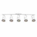 Ver imagem 1 de Spot Trilho Light Aluminio Teto e27 5 Luzes Lumini Lab - Branco Microtextura