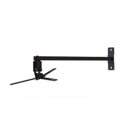 SUPORTE PROJETOR DATASHOW  PAREDE BRAÇO 60 CM PRETO - 3