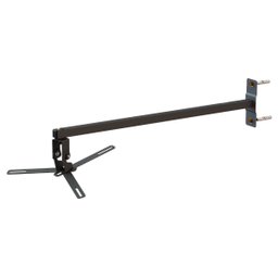 SUPORTE PROJETOR DATASHOW  PAREDE BRAÇO 60 CM PRETO - 1