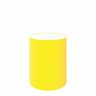 Cúpula Abajur e Luminária em Tecido Cilíndrica Vivare Cp-8002 Ø13x30cm - Bocal Europeu - Amarelo - 1