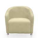 Ver imagem 4 de Poltrona Redonda Moderna e Confortavel Alicia Suede