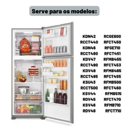 Prateleira Aramada Geladeira Continental Bosch 60x34 Cm - 4